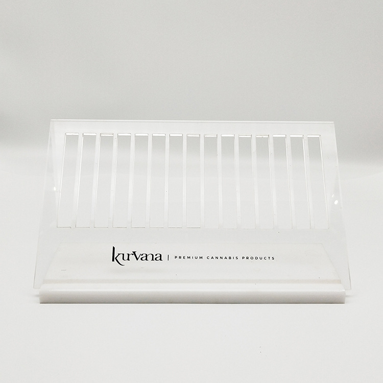 亚克力指甲油展示架  亚克力透明指甲油展架可拆装展架