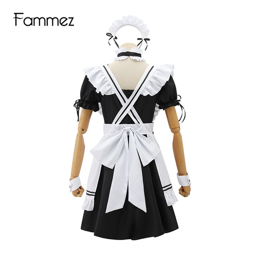 cosplay uniform Miracle Nuannuan mobile game cute Japanese lolita maid dress plus size lolita 002