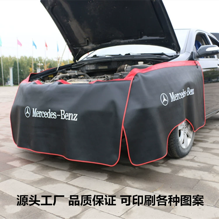 Ремонт автомобилей накладка крыла из трех частей Защитная ткань промытая кожаная пленка конструкция кузова автомобиля ремонт авто крыло анти-ткань