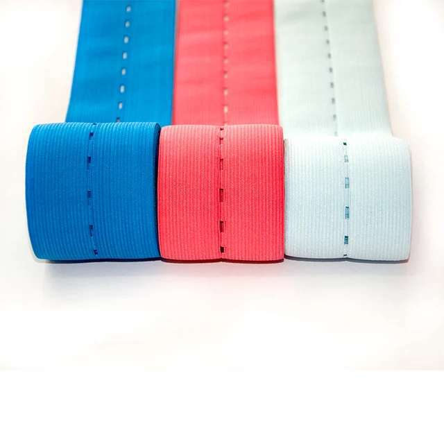4.5-6cm宽钮门松紧带  婴儿孕妇调节松紧带，塑身调节宽腰带