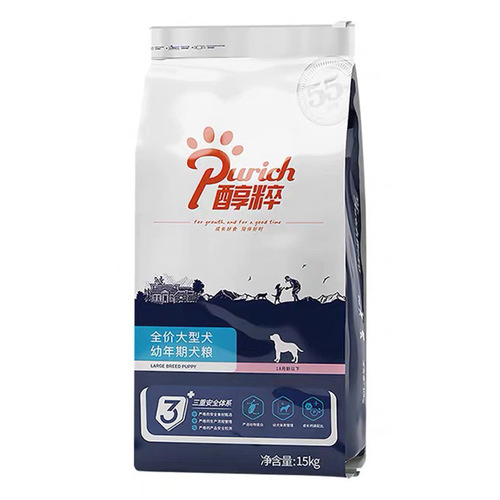 Pure series pure dog food, pure black label gold label freeze-dried dog food, pure duck meat and pear food for adult dogs and puppies.