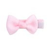 Children's accessory handmade, cute hairgrip with bow, hairpins, European style, 20 colors