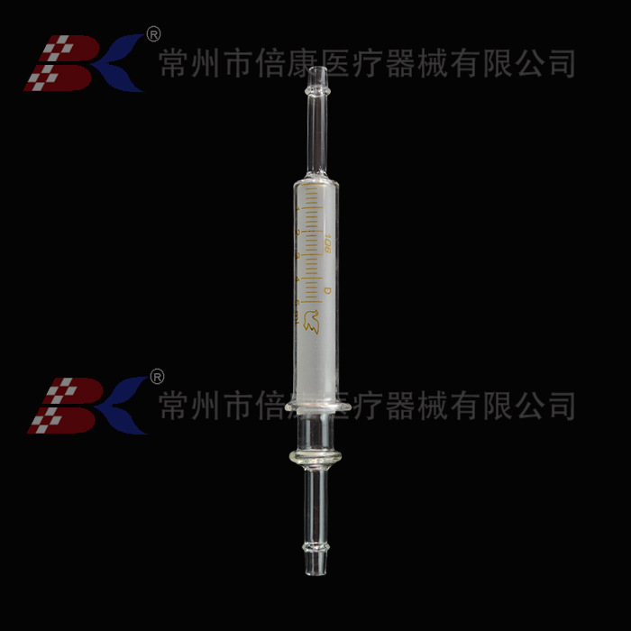 5ml. 两头通玻璃灌药器 玻璃灌注器 玻璃计量泵 玻璃灌药泵浦