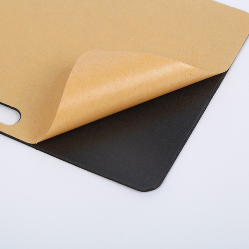 Manufacturer wholesale license plate bracket shock pad soundproof anti-slip license plate pad synthetic cotton license plate shock pad thick license plate pad