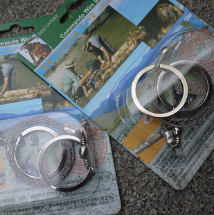 360-degree rotating universal wire saw, portable wire saw, survival saw, wire saw, outdoor survival wire saw, blister pack