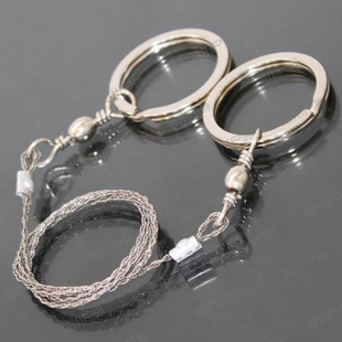 360-degree rotating universal wire saw, portable wire saw, survival saw, wire saw, outdoor survival wire saw, blister pack