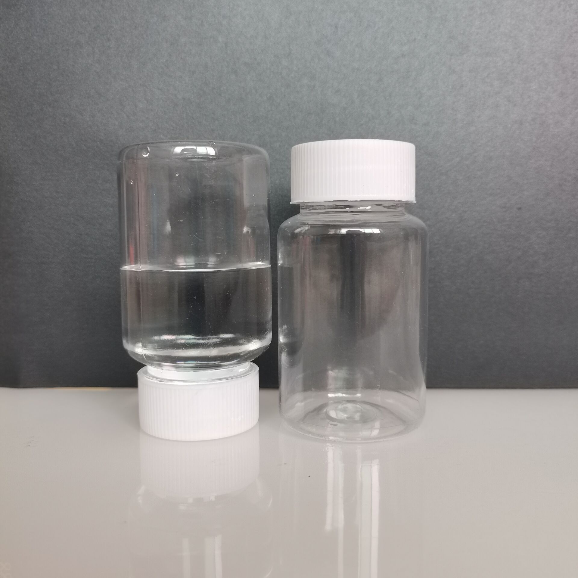 厂家批发 100mlpet塑料瓶 透明大口瓶子 分装样品瓶