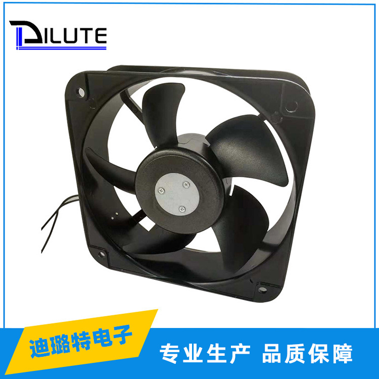 工厂直供20060交流风扇工业机柜轴流风扇双滚珠长寿命可加工定 制