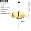 Flashlight, ceiling lamp, creative classic street lamp for living room, retro antique lights, Chinese style