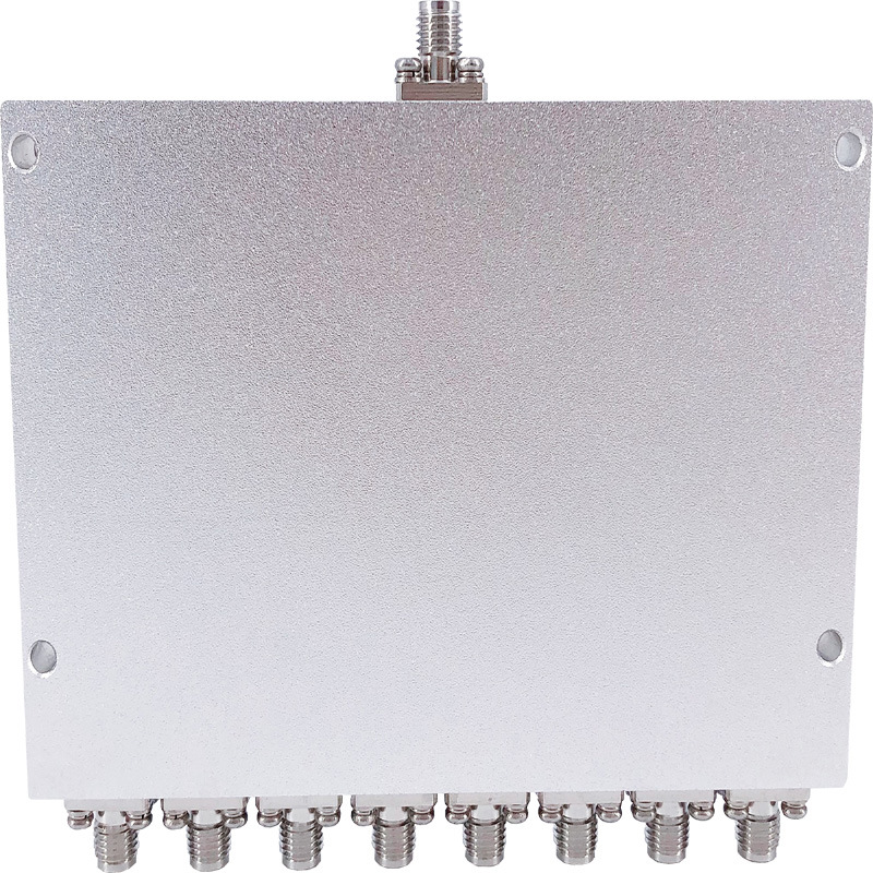 SMA头800-2700M射频微带八功分GPS一分八0.8-2.7G功率分配合路器