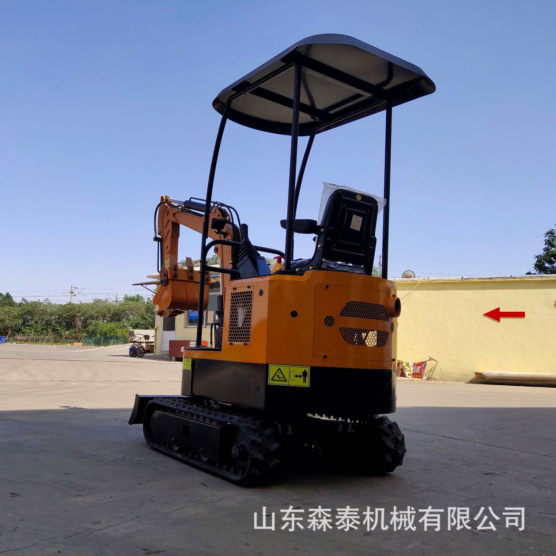 出口15型EPA先导操作挖掘机 农用果园挖坑开沟小挖机 拆除小挖机