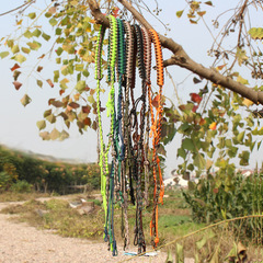 Outdoor equipment collar, outdoor camping and hunting supplies, paracord braided whistle lanyard