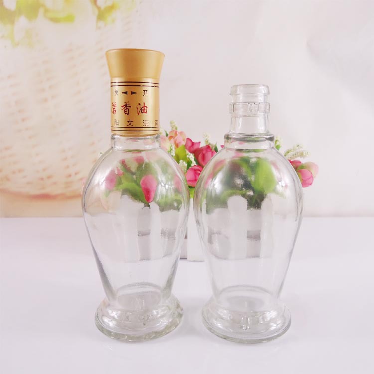 厂家直销创意香油玻璃瓶250ml 麻油调味料酱油瓶黄酒料酒瓶