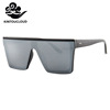 S312 fashion European and American frame large frame transparent UV400 retro sunglasses sunglasses same model