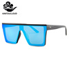 S312 fashion European and American frame large frame transparent UV400 retro sunglasses sunglasses same model