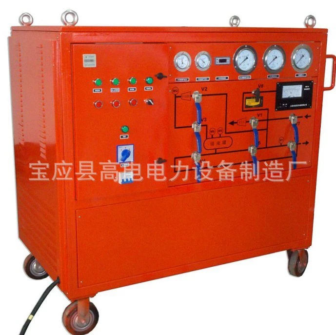 Устройство для рекуперации газа SF6, устройство для рекуперации и сброса газа SF6, вакуумное устройство для очистки гексафторида серы