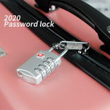 Туристические поставки TSA Customs Lock Lock Lock TSA309 таможенный код блокировка много -покупка четырех -дигита код блокировка черная