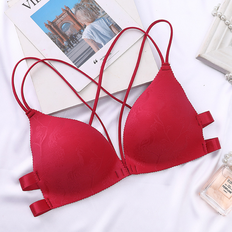 공작 꽃 와인 레드