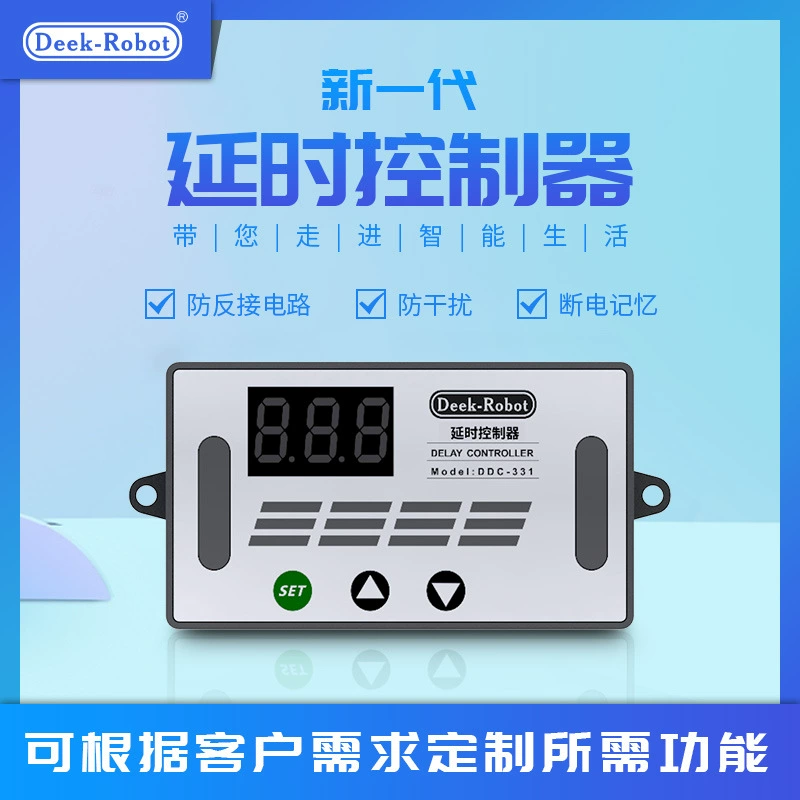 Шэньчжэнь Tike Deek-Robot 12 В цифровой дисплей реле задержки времени автоматический переключатель реле управления