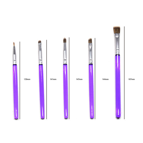 Fondant cake decoration tool set 5PC cake brush embroidery pen coloring brush DIY baking set