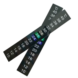 水温计;不干胶标签;会员卡