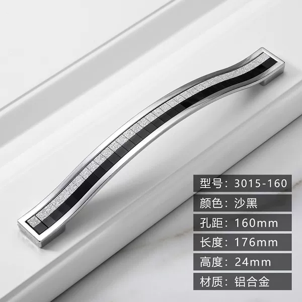 3015-160 silver black
