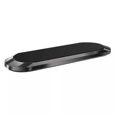 Gift Desktop Stand, Long Car Mobile Phone Holder, Strong Magnetic Adsorption Navigation Car Mobile Phone Multi-Function (Car phone holder) - alloy-6-core-gun-black-1-square-1-round-iron-general