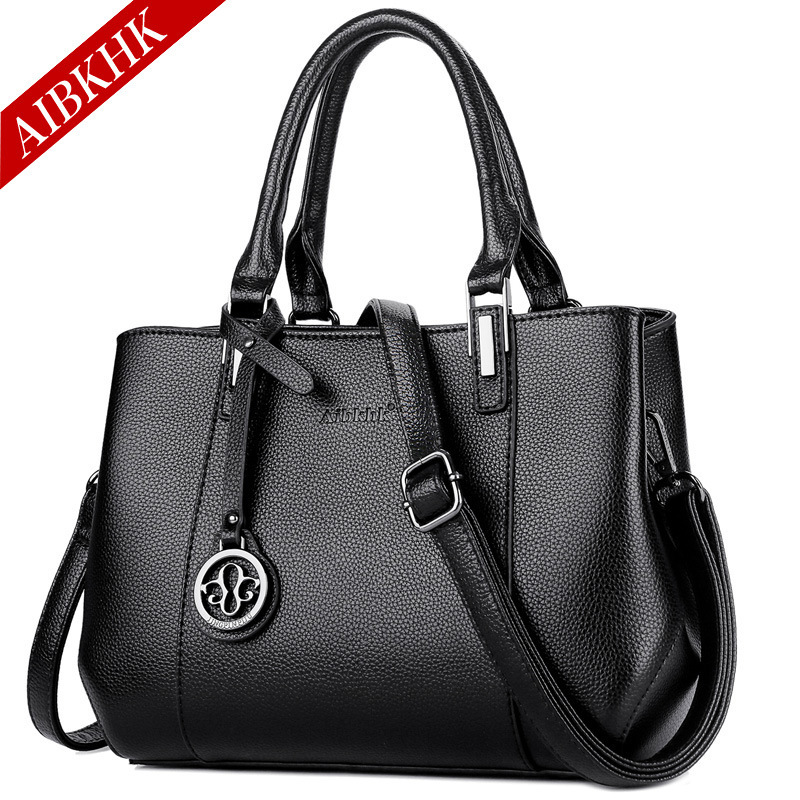 S9196 elegant women's bag shoulder bag 2022 new bag middle-aged women's handbag large capacity messenger bag S9196 elegant women's bag shoulder bag 2022 new bag middle-aged women's handbag large capacity messenger bag