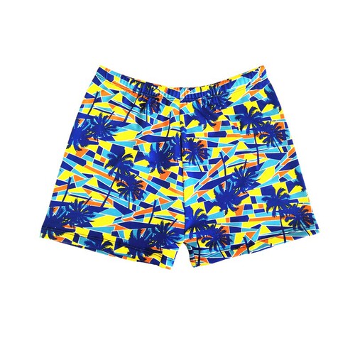 Fashion Men's Straight Waist Patterned Swim Trunks, Multiple Colors, for Swimming, Hot Springs, Beach, Pool Male Swimwear