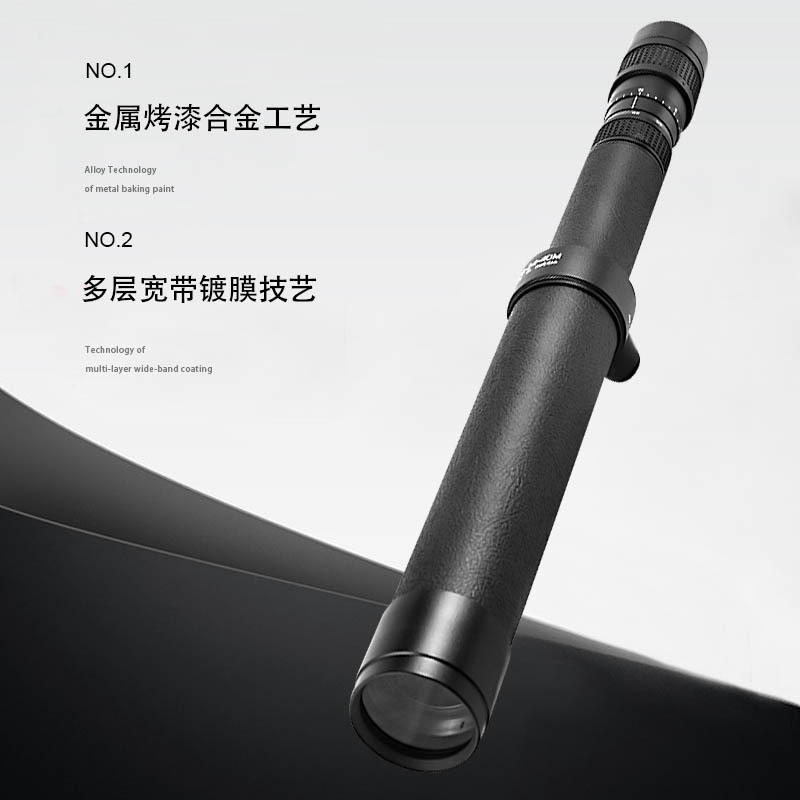 批发供应俄罗斯产全金属8-24x40高倍高清非红外伸缩单筒望远镜
