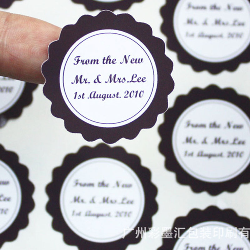 【彩墨汇印刷】不干胶印刷 镭射彩色贴纸 透明标签印刷广州印刷厂