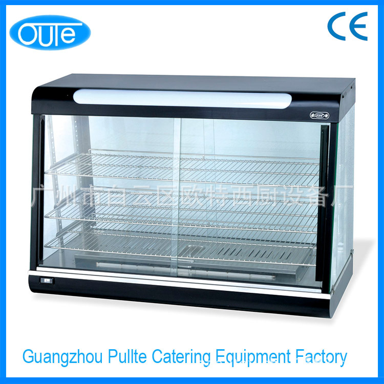 新款保温柜厂家直销OT60-3弧型保温柜1.2米食品陈列柜欧特保温柜