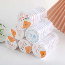 diy饰品配件水晶串珠线鱼线0.4mm-1.2mm圆形透明弹力线大量批发