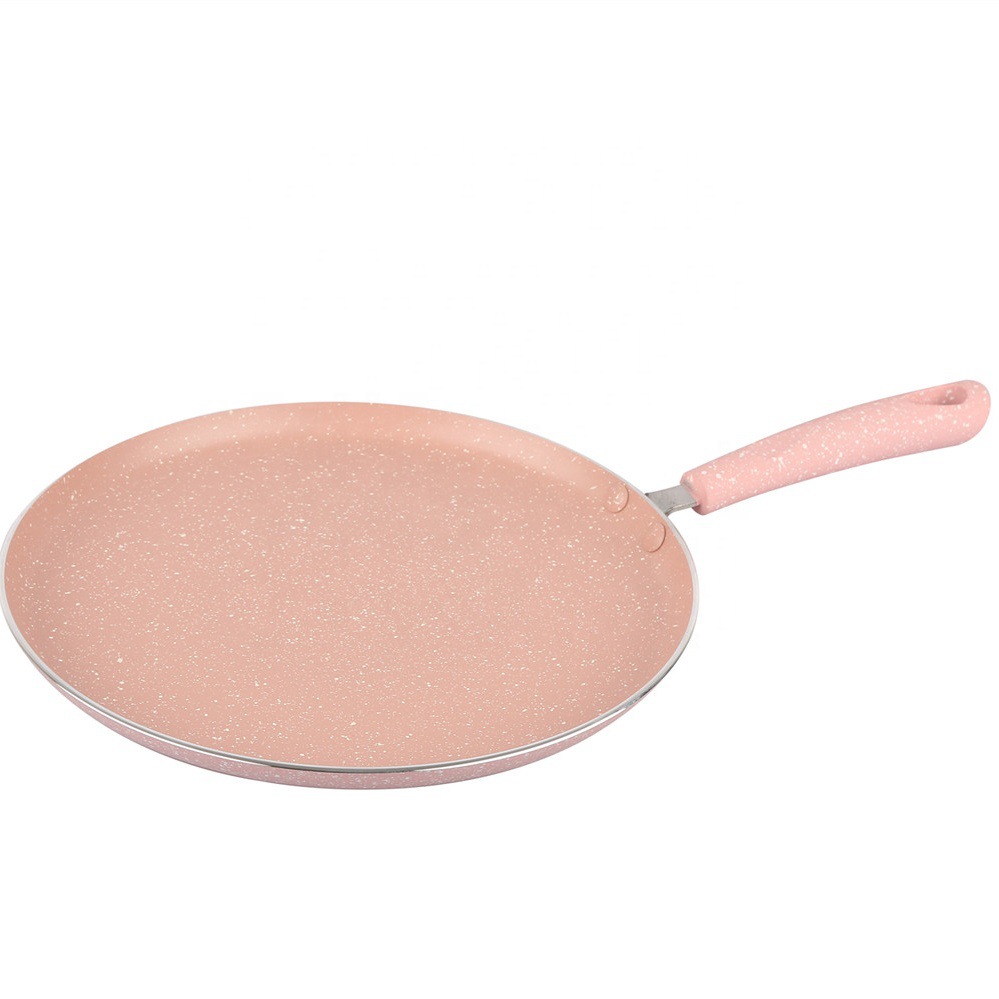 Yipinhong hogar saludable maifan piedra libre de humo antiadherente sartén para freír pan de panqueque para hornear pan plano pastel de fideos pan comercio exterior image 6