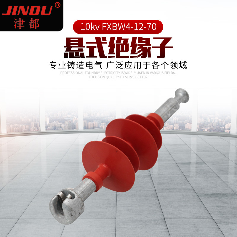 悬式绝缘子10kv FXBW4-10-70 户外线路硅橡胶绝缘子 复合绝缘子