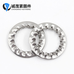 304 stainless steel multi-tooth/internal serrated locking washer/stop washer M2 M8 M10 M12 M14 M16 washer