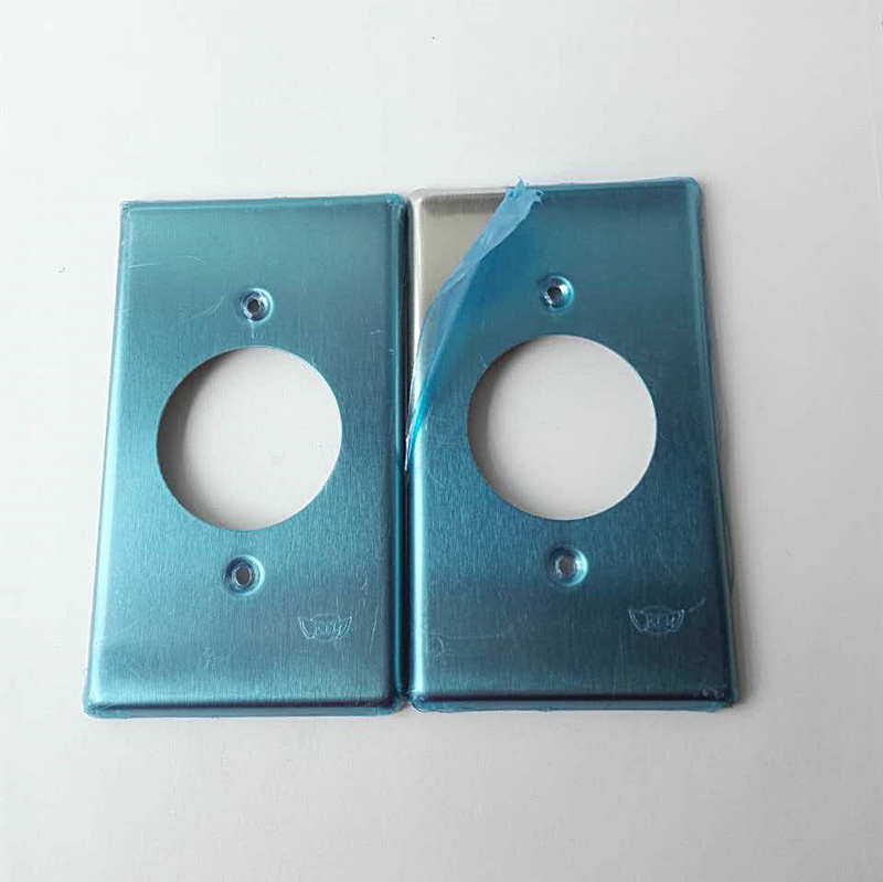 台湾隆光/LKEW 开关插座面板 墙壁插座面板 LK9621不锈钢 WN9613