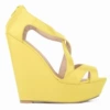 391-10 yellow patent leather