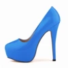 817-1 Sky blue patent leather