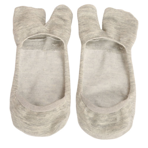 Shallow mouth two-toed socks toe socks split-toe socks women's socks two-toed socks women's boat socks summer thin breathable sweat-absorbent invisible socks