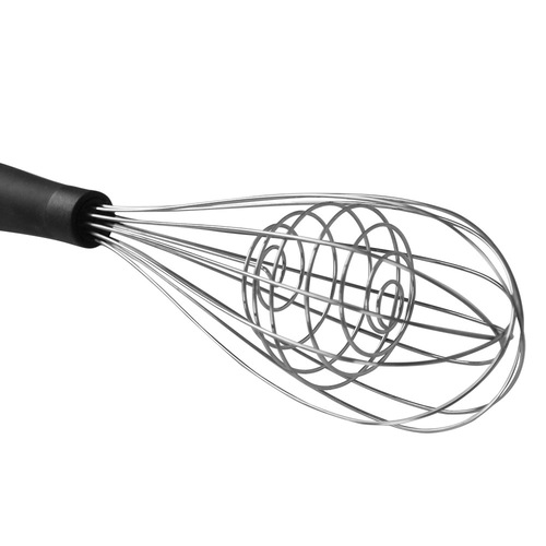 Creative household manual stainless steel hand-cranked egg beater kitchen baking tools hand-held egg beater with ball center