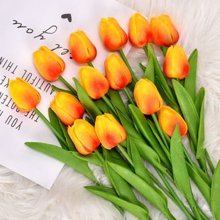 (Cross-border trading), (Wholesale), small polyurethane realistic wedding flowers for party, decorative flowers