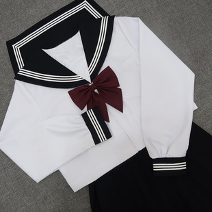 Базовая студенческая юбка в складку, японская военно-морская форма для школьников