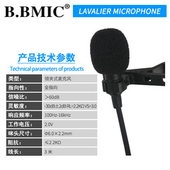 Type-C Apple iPhone Wired Lavalier Outdoor Street Interview Recording Microphone Video Shooting USB Microphone