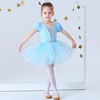 European and American children's clothing children's ballet dance service small and young children's practice dance service performance clothes tutu girl ballet skirt