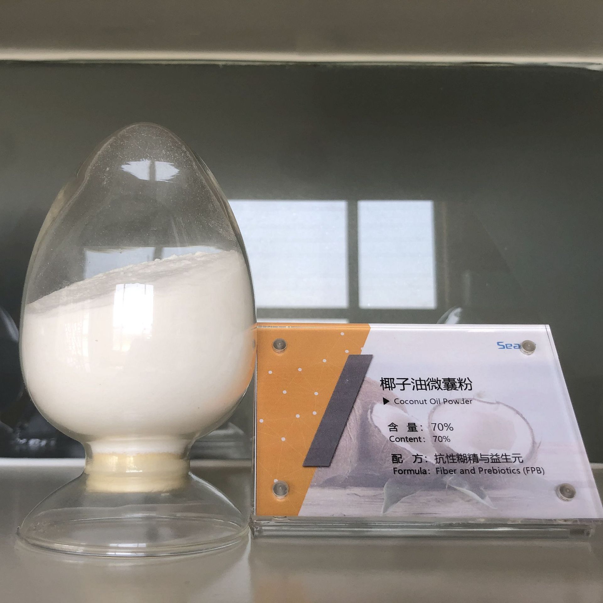 海智源 椰子油粉 脂肪粉 70% 食品原料 固体饮料 椰子油微囊粉