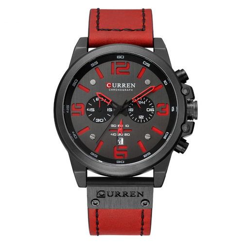 curren/karren 8314 men's watch sports six-hand quartz watch calendar men's watch waterproof belt watch