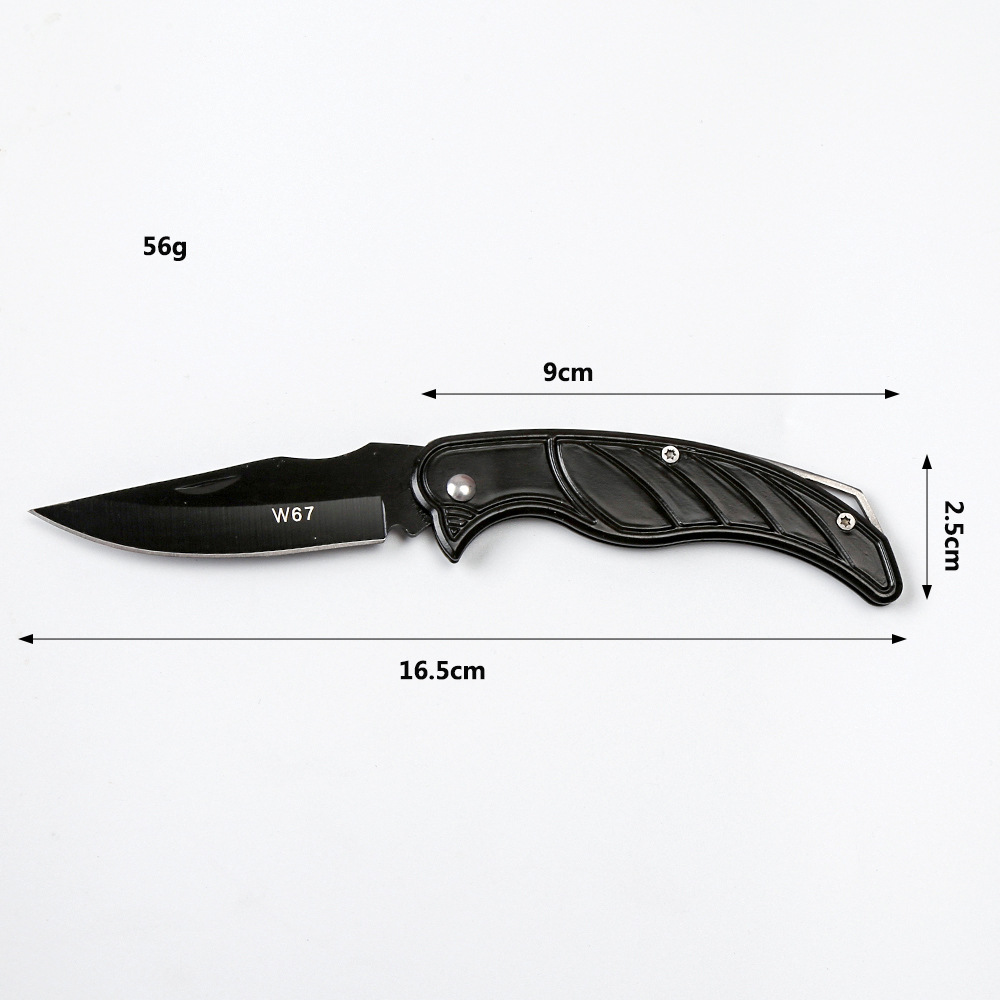 户外刀折叠刀随身刀防身刀锋利军刀野营刀便携小刀不锈钢水果刀具