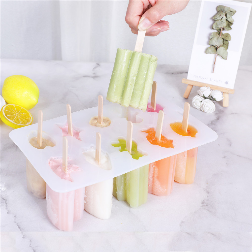45678910孔硅胶冰棍模冰棒模四五六七八九十孔硅胶雪糕模具