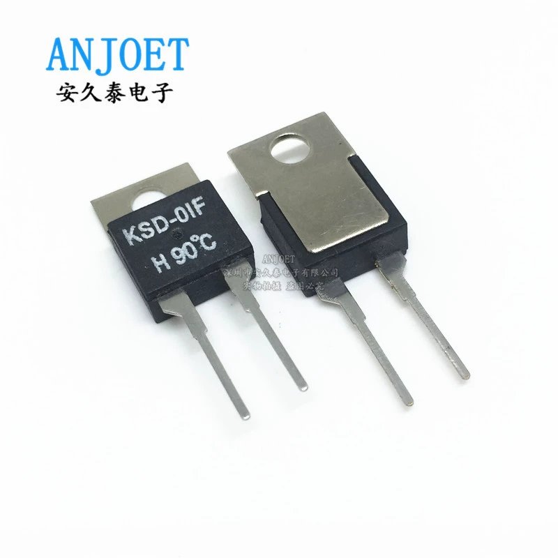 KSD-01F переключатель контроля температуры 40 ~ 150 градусов термостат Температурное реле термозащита нормально открытый и нормально закрытый